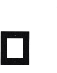 2N Inbouw installatie frame voor 1 module (zwart) black (9155014 nodig)