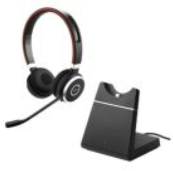 Jabra Evolve 65 SE Link380a UC Stereo Stand