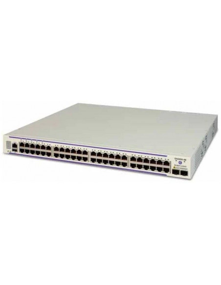 48   RJ45 ports 1G  2   1GE SFP+ ports  4   1GE/10GE SFP+ uplink/stacking ports  Intern PS