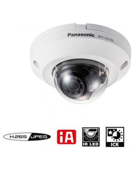 2MP Compact Dome camera indoor IR LED 2 4 mm lens