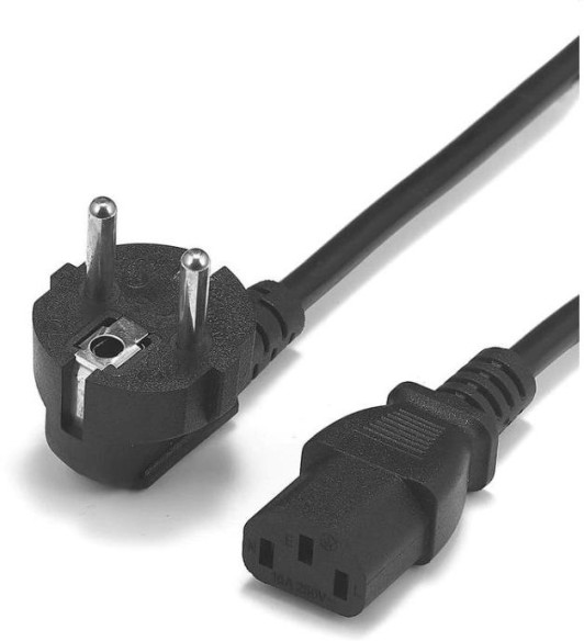 Powercord 230VAC  C13 for Rack charger 0