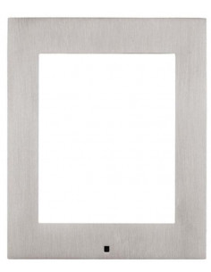 2N Opbouw installatie afdekframe voor 1 module for 1 module silver