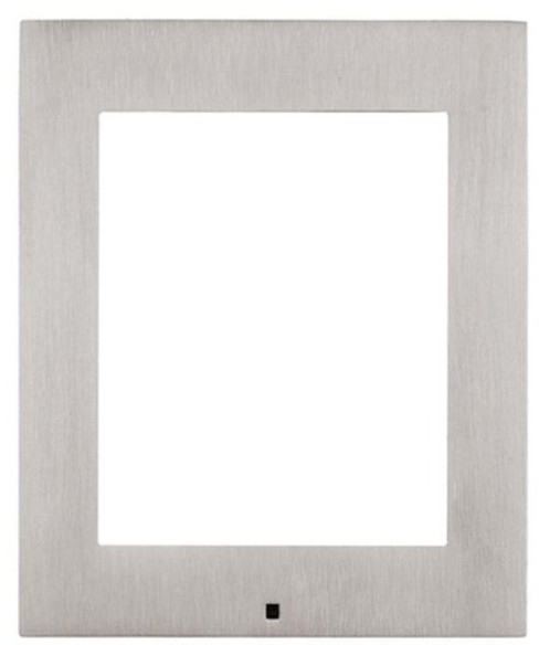 2N Opbouw installatie afdekframe voor 1 module for 1 module silver