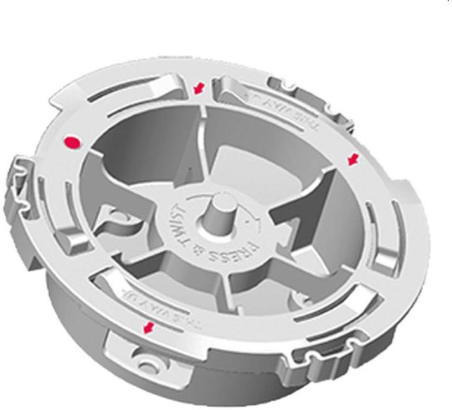 Mounting bracket for direct to wall installations