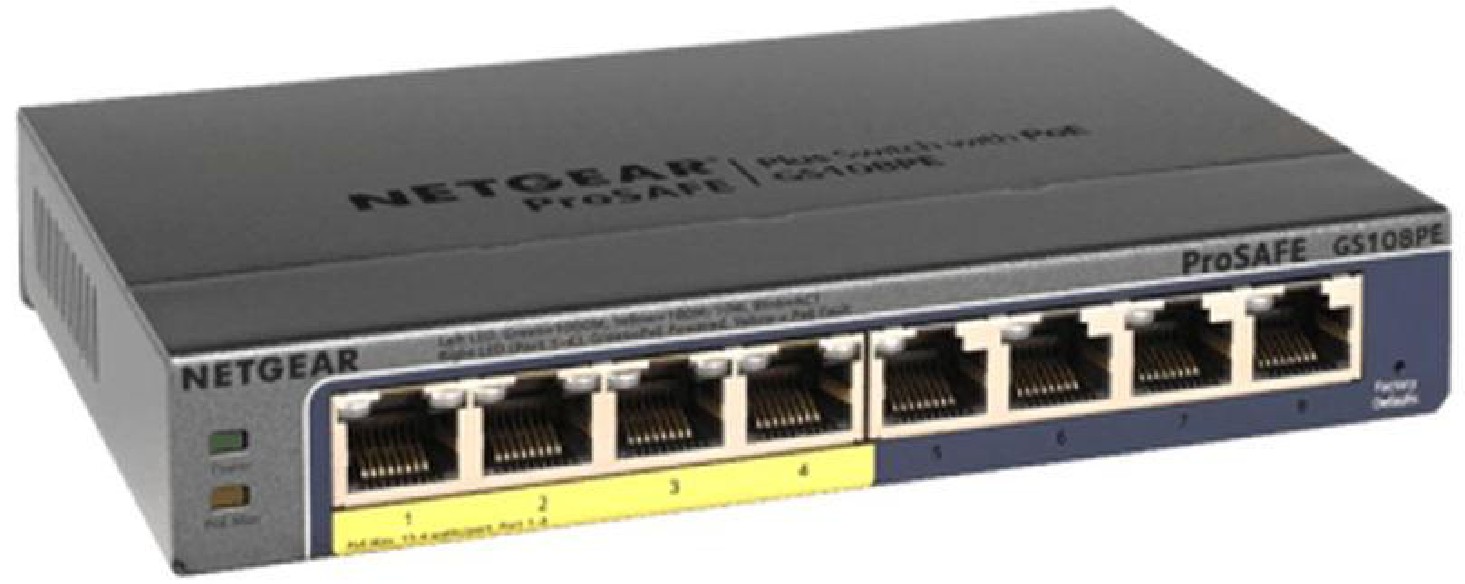 8PT POE/POE+ GIGABIT UNMANAGED SWCH