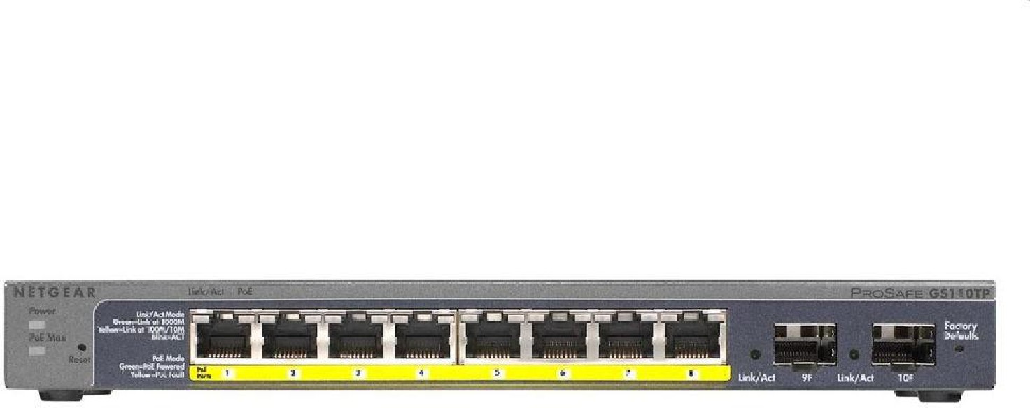 8P GE POE SMART MANAGED PRO SWITCH
