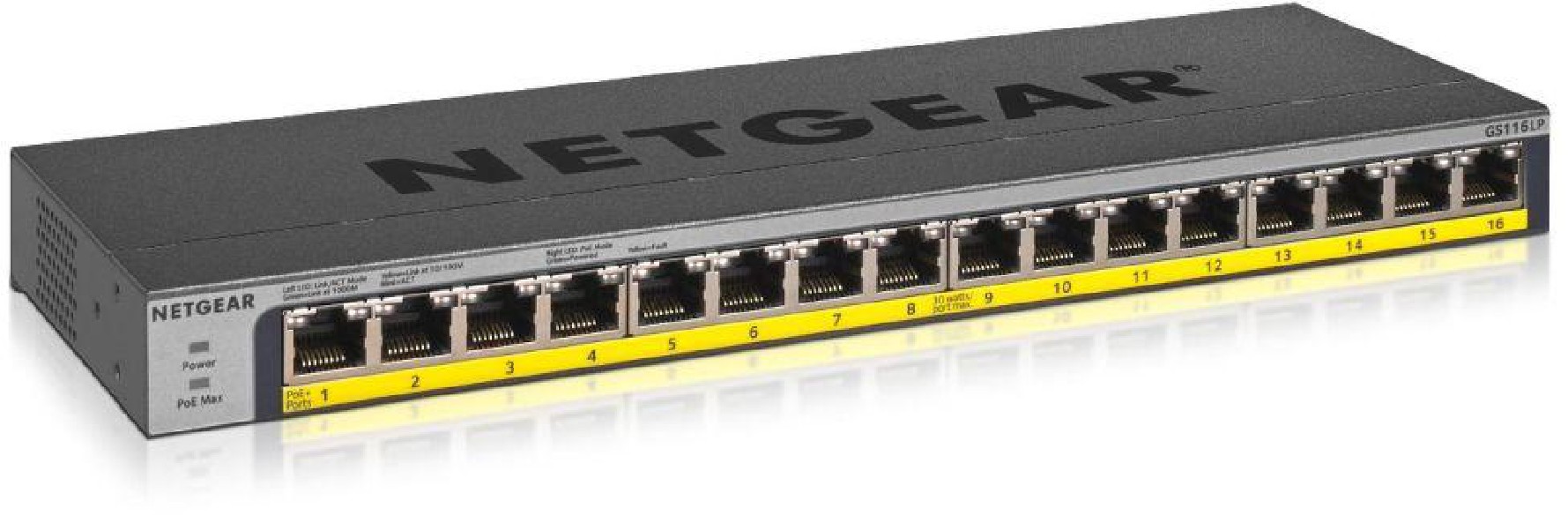 16PT POE/POE+GIGABIT UNMANAGED  Switch