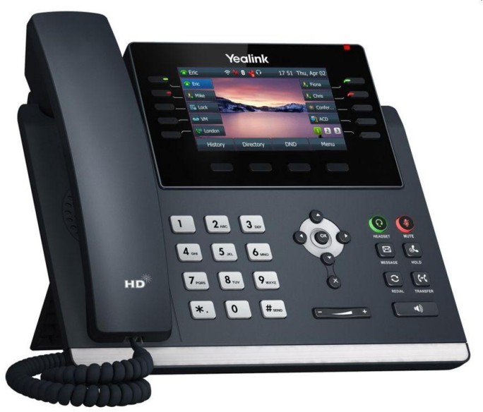 Yealink SIP T46U VoIP telefoon (opvolger T46S) | T4U