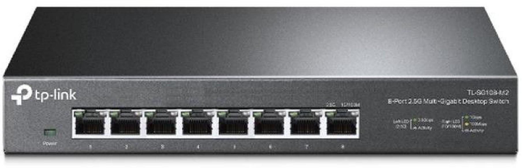 8 Port 2 5G Multi Gigabit Desktop Switch