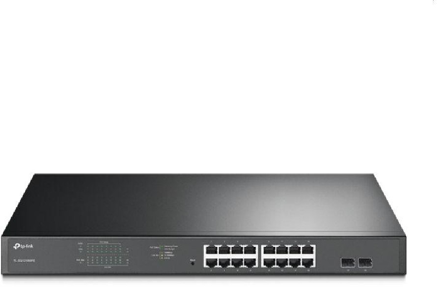 18 Port Gigabit Easy Smart Switch with 16 Port PoE +