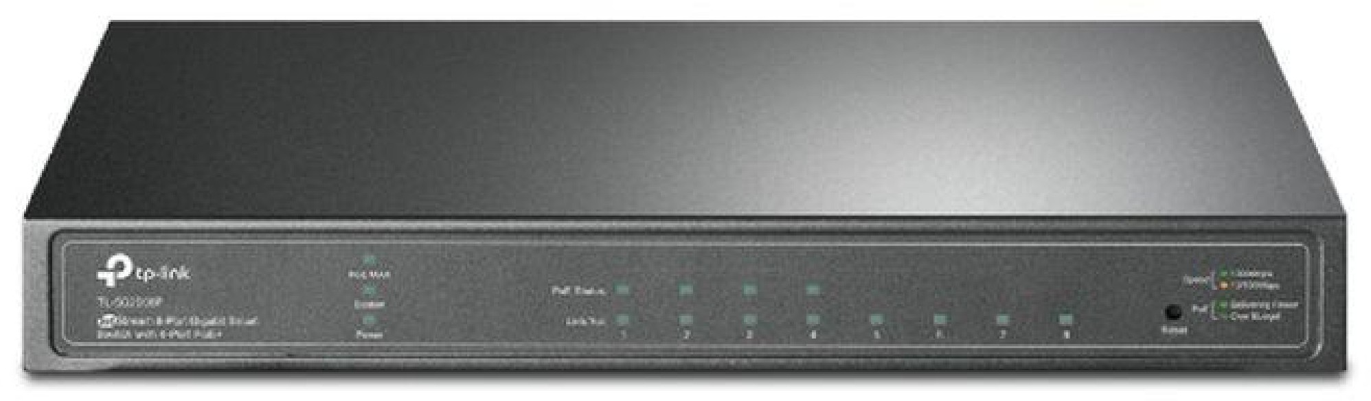 Omada   JetStream 8 Port Gigabit Smart Switch   with 4 Port PoE+