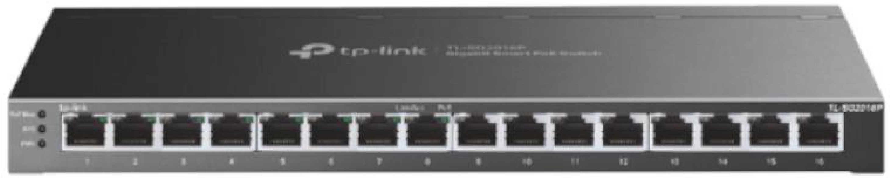 JetStream     16 Port Gigabit Smart Switch  with 8 Port PoE+