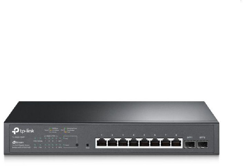Omada   JetStream 10 Port Gigabit Smart Switch  with 8 Port PoE+
