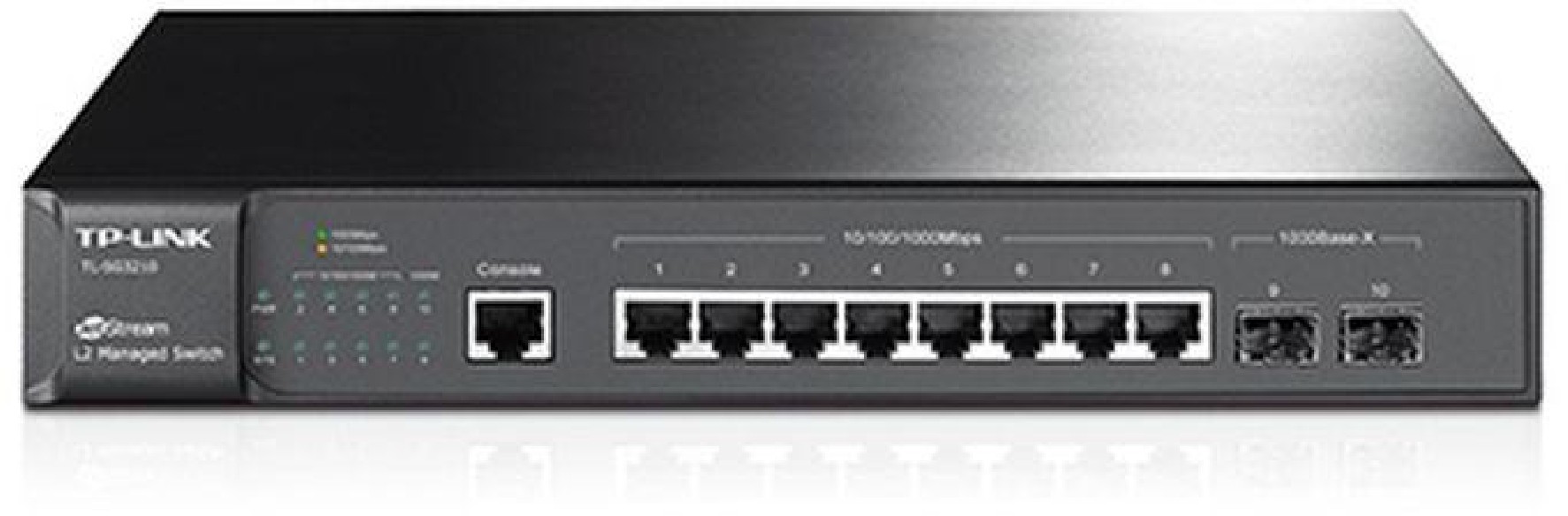 Omada  JetStream 8 Port Gigabit L2+ Managed Switch with 2 SFP Slots
