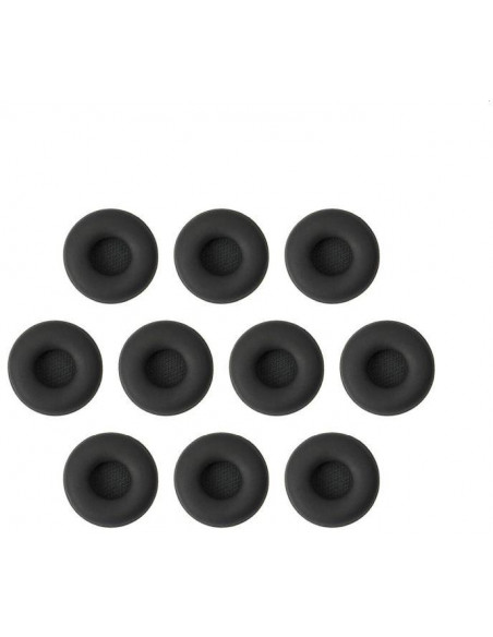 Leatherette ear cushion for Jabra BIZ 2400 II   NEXT GENERATION   10 pieces pack (standard/medium)