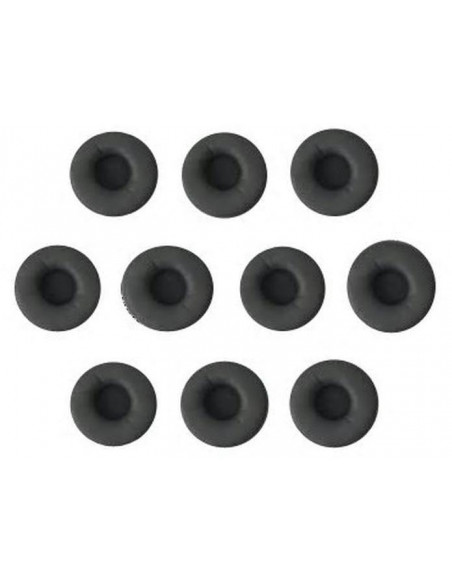Large Leatherette ear cushion for Jabra BIZ2400 II NEXT GENERATION   10 pieces pack
