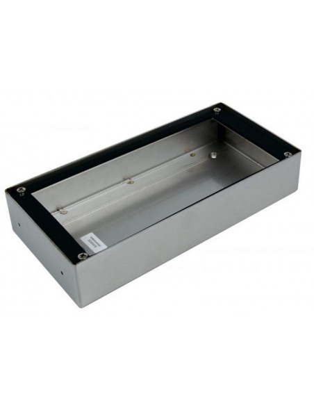 RVS Encloserbox 1 1A 9 PortaVision Brushed