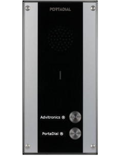 PortaDial LTE 2DK  Deurtelefoon met 2 drukknoppen voorzien van ge  ntegreerd LTE interface