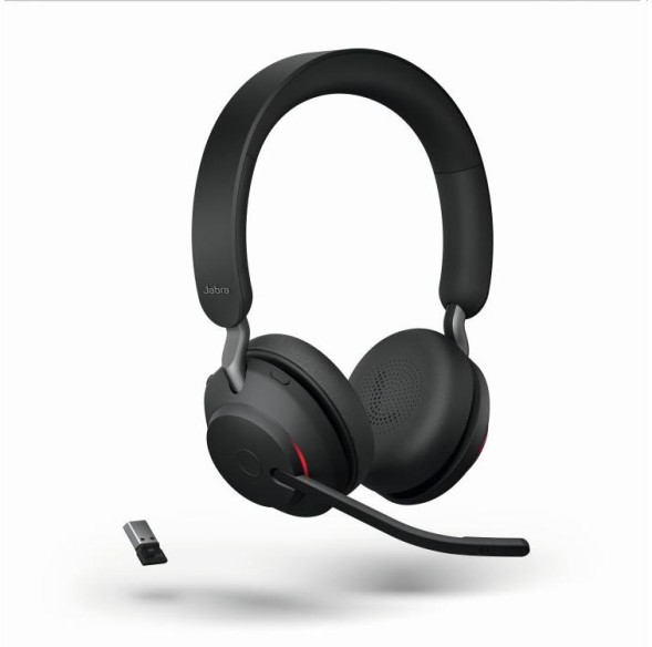 Jabra Evolve2 65 Link380a MS Stereo Black