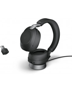 Jabra Evolve2 85 Link380c MS Stereo + Stand Black