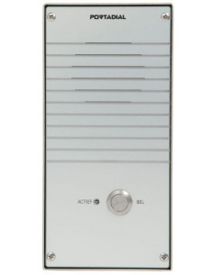 PortaDial type S01 milled   with 1 push button