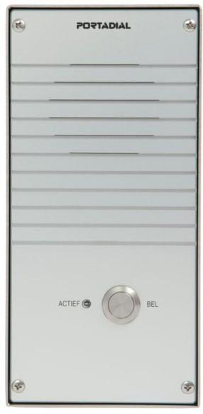 PortaDial type S01 milled   with 1 push button