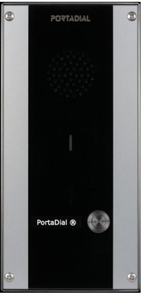 PortaDial LTE  Deurtelefoon met 1 drukknop voorzien van ge  ntegreerd LTE interface