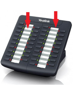 Yealink Insert label for EXP38 per PCE